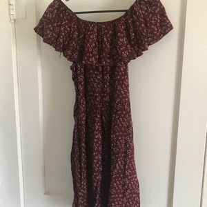 Off shoulder dress